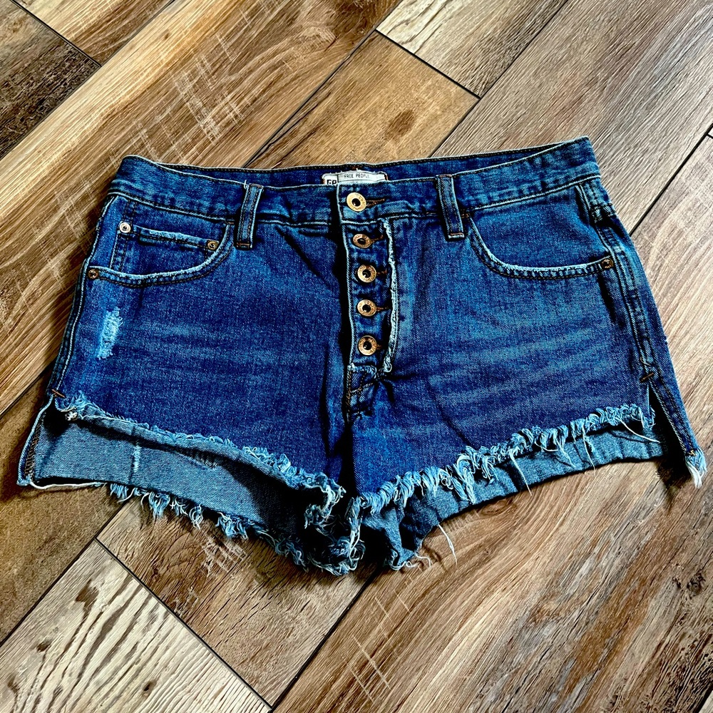 Free People Denim Shorts